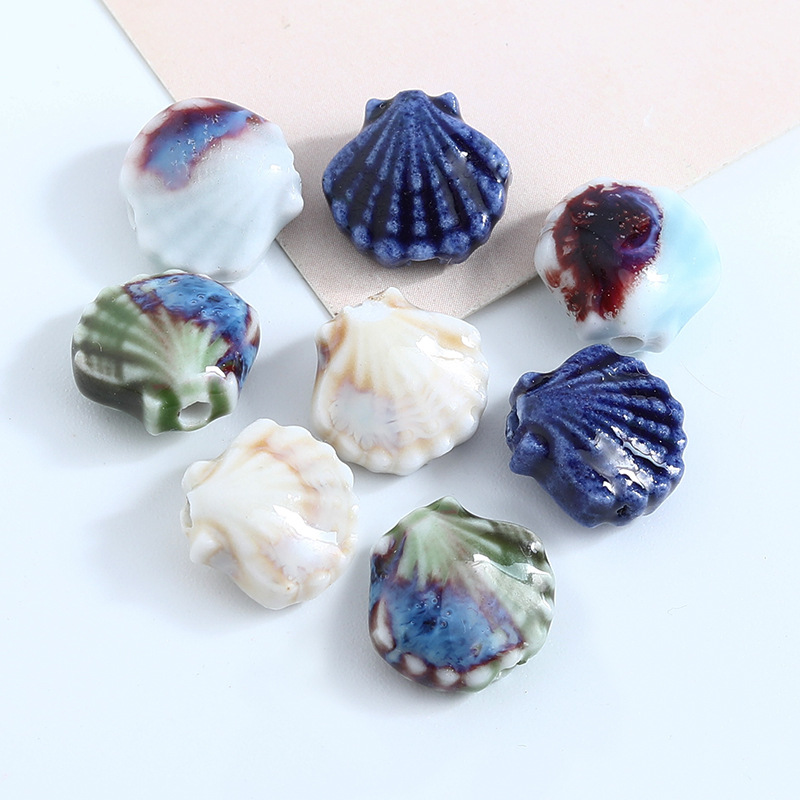 Snake Plant Ceramic - 10PCS Kiln Turned Small Shells Ceramic