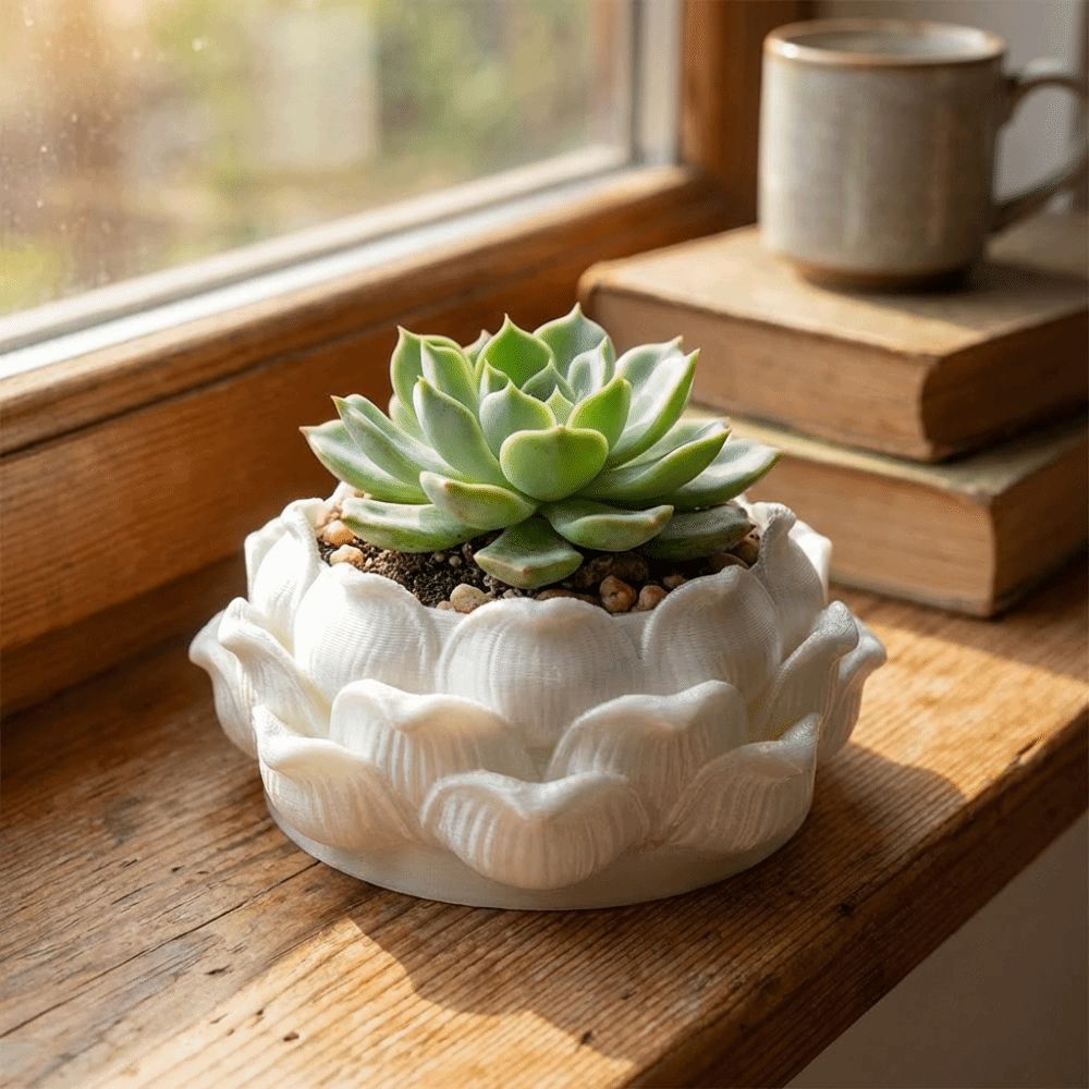 Lotus Shaped Succulent Plant P - đánh giá và giá Snake Plant Ceramic